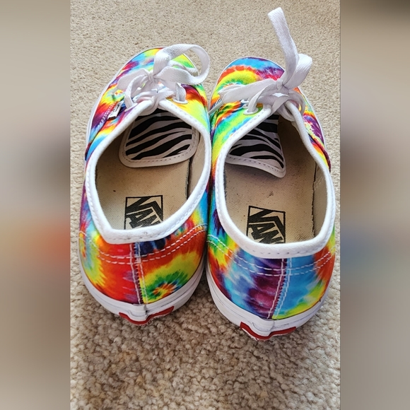 Custom Tie-dye Vans - Picture 6 of 7